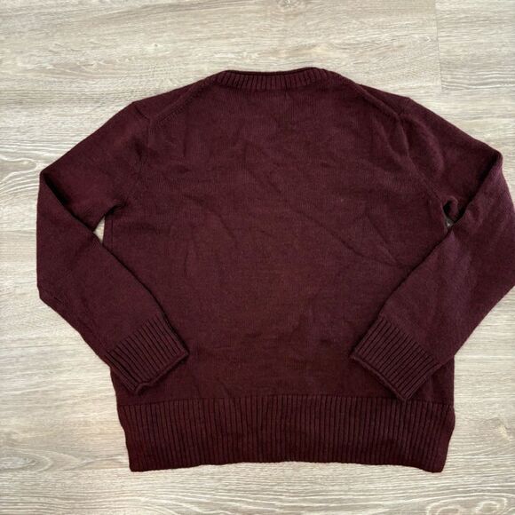 Banana Republic Burgundy Sweater sz XS - Picture 4 of 7